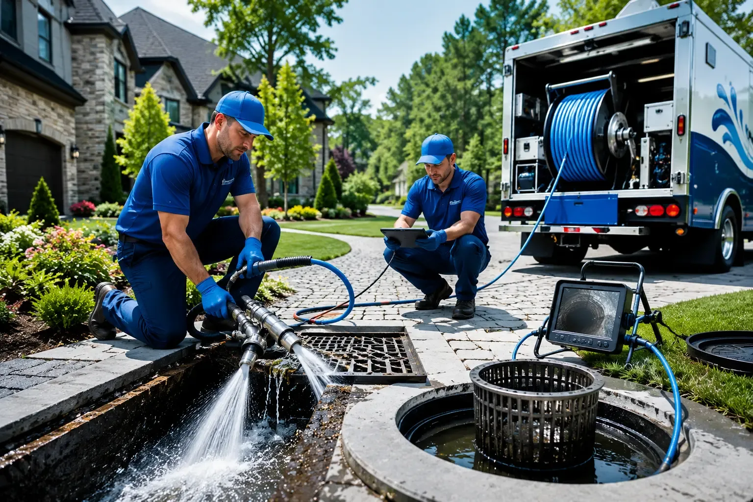 Local outdoor drain cleaning professionals in Schulter, OK